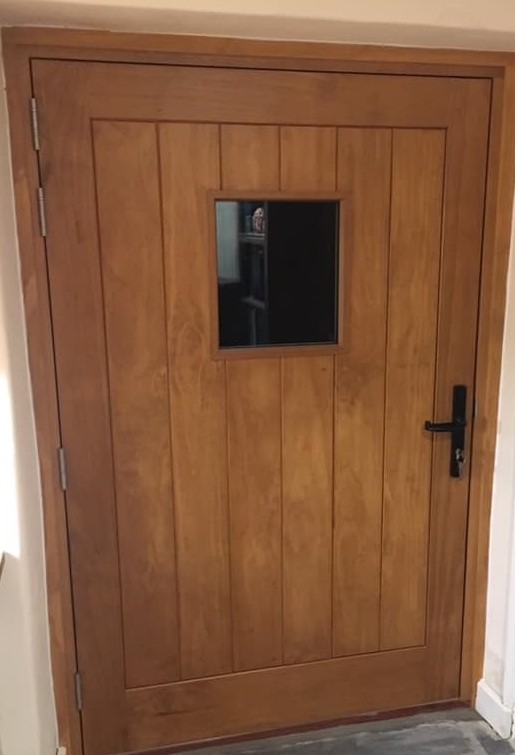 Bespoke wooden door