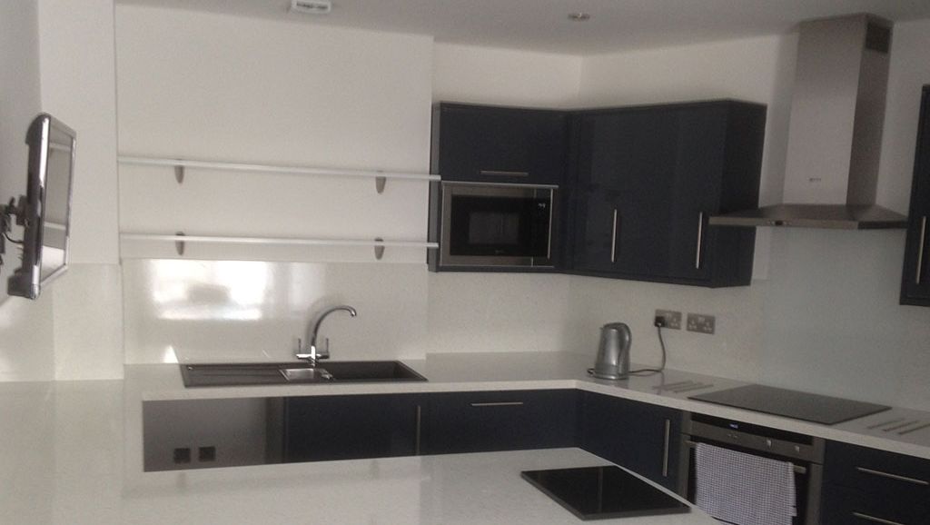 bespoke kitchen worktops that we made for a customer.